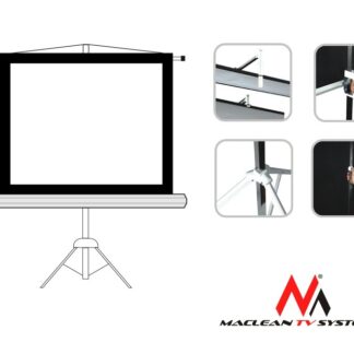 Projection screen MC-680 112" 1: 1 stand