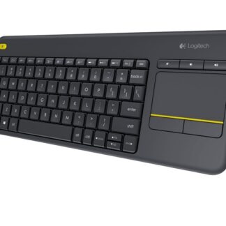 K400+ Wireless Touch Keyboard black