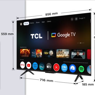 TCL P7K 43P7K TV 109.2 cm (43 ) 4K Ultra HD Smart TV Wi-Fi Metallic 430 cd/m2