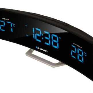 Clock radio CR12BK FM Alarm Temperature