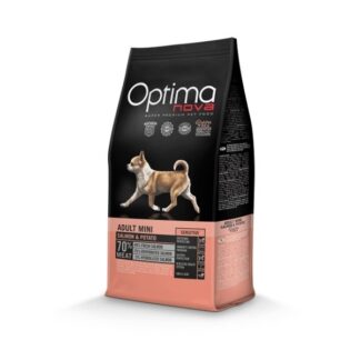 OPTIMANOVA Adult Mini Sensitive Salmon & Potato - dry dog food - 8kg OPTIMANOVA Adult Mini Sensitive Salmon & Potato - dry dog food - 8kg