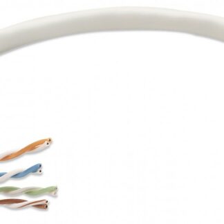 Intellinet UTP solid cable 4x2 cat. 5e. cord CCA 305m gray