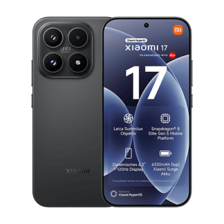 Xiaomi 17 5G Dual Sim 12GB RAM 256GB - Black