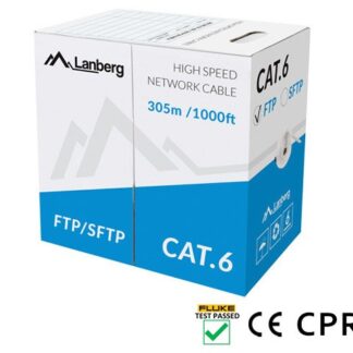 Cable FTP Cat.6 CU 305 m wire grey