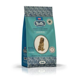 FOLK Medium and large breeds Traditional masurian venison stew with beets and cranberries - dry dog food - 12kg FOLK Medium and large breeds Traditional masurian venison stew with beets and cranberries - dry dog food - 12kg