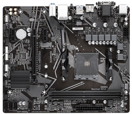 Motherboard A520M S2H AM4 2DDR4 M.2 HDMI/DVI mATX Motherboard A520M S2H AM4 2DDR4 M.2 HDMI/DVI mATX