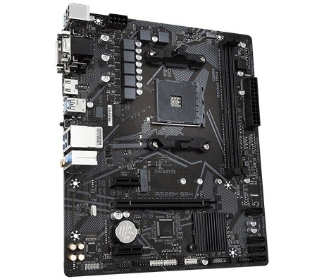 Motherboard A520M S2H AM4 2DDR4 M.2 HDMI/DVI mATX Motherboard A520M S2H AM4 2DDR4 M.2 HDMI/DVI mATX