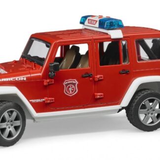 Bruder Jeep Wrangler Rubicon Police with figurine