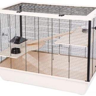 INTER-ZOO Hugo Wood beige - cage for rodents - 78 x 48 x 58cm