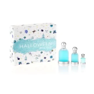 Halloween Blue Drop Eau De Toilette Spray 100ml Set 3 Pieces