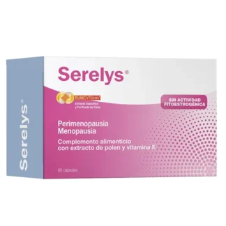Serelys Perimenopausia Menopause Food Supplement 60 Capsules