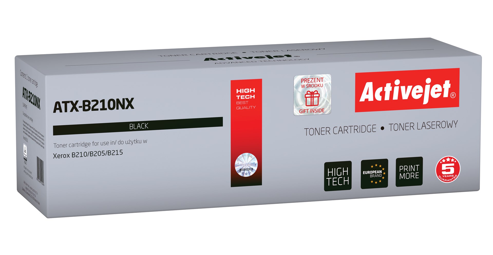 Activejet ATX-B210NX Toner (replacement for Xerox 106R04348; Supreme; 3000 pages; black) Activejet ATX-B210NX Toner (replacement for Xerox 106R04348; Supreme; 3000 pages; black)