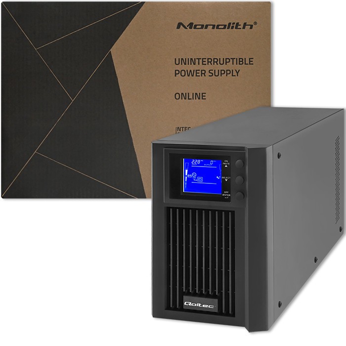 UPS on line Pure Sine Wave, 2kVA, 1.6kW, LCD UPS on line Pure Sine Wave, 2kVA, 1.6kW, LCD