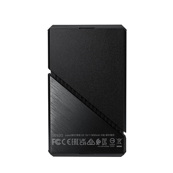 SSD drive External SE920 1TB USB4C 3800/3700 MB/s black SSD drive External SE920 1TB USB4C 3800/3700 MB/s black