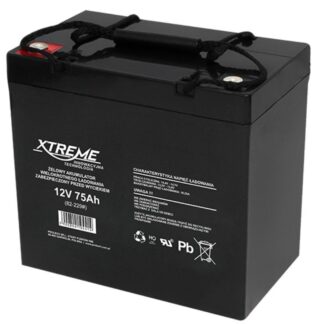 Gel battery 12V 75Ah XTREME