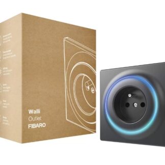 Fibaro Walli smart electrical socket FGWOE-011-8 Wallli Outlet Anthracite Fibaro Walli smart electrical socket FGWOE-011-8 Wallli Outlet Anthracite