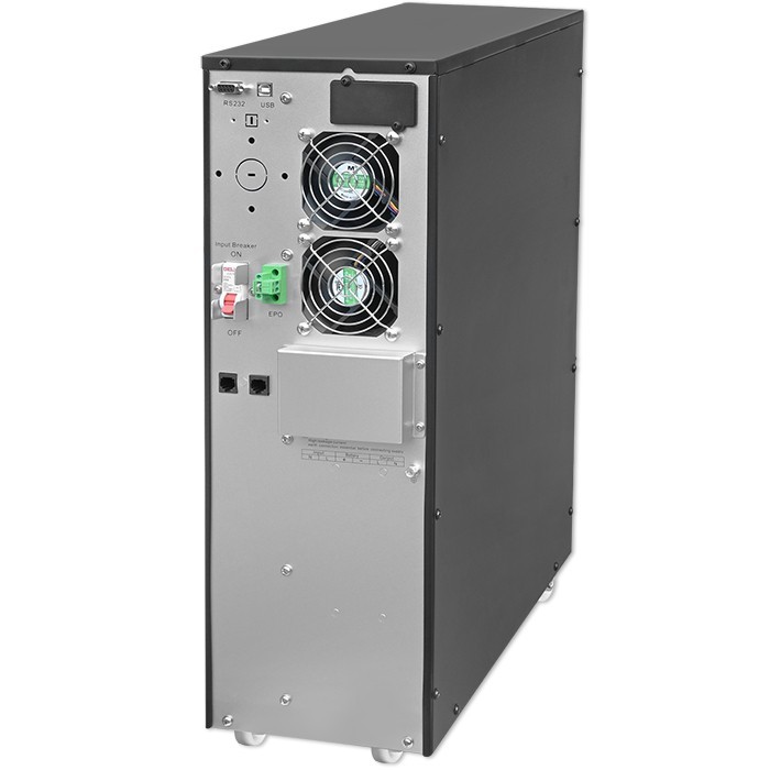 UPS 6kVA, 6000W, PF 1.0 LCD, EPO, USB, On line UPS 6kVA, 6000W, PF 1.0 LCD, EPO, USB, On line