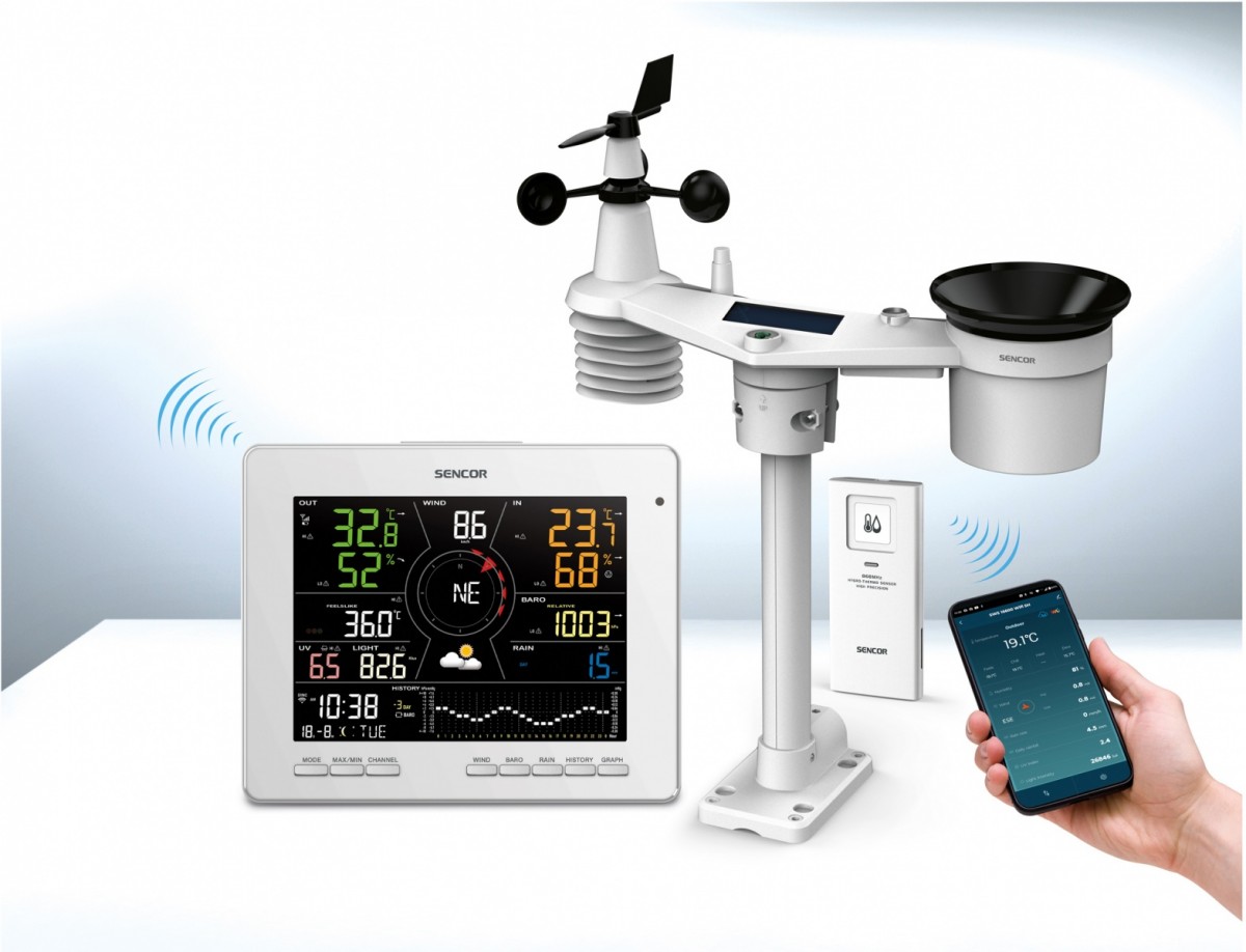 Weather station SWS 16600 WiFi 7 in 1 Weather station SWS 16600 WiFi 7 in 1