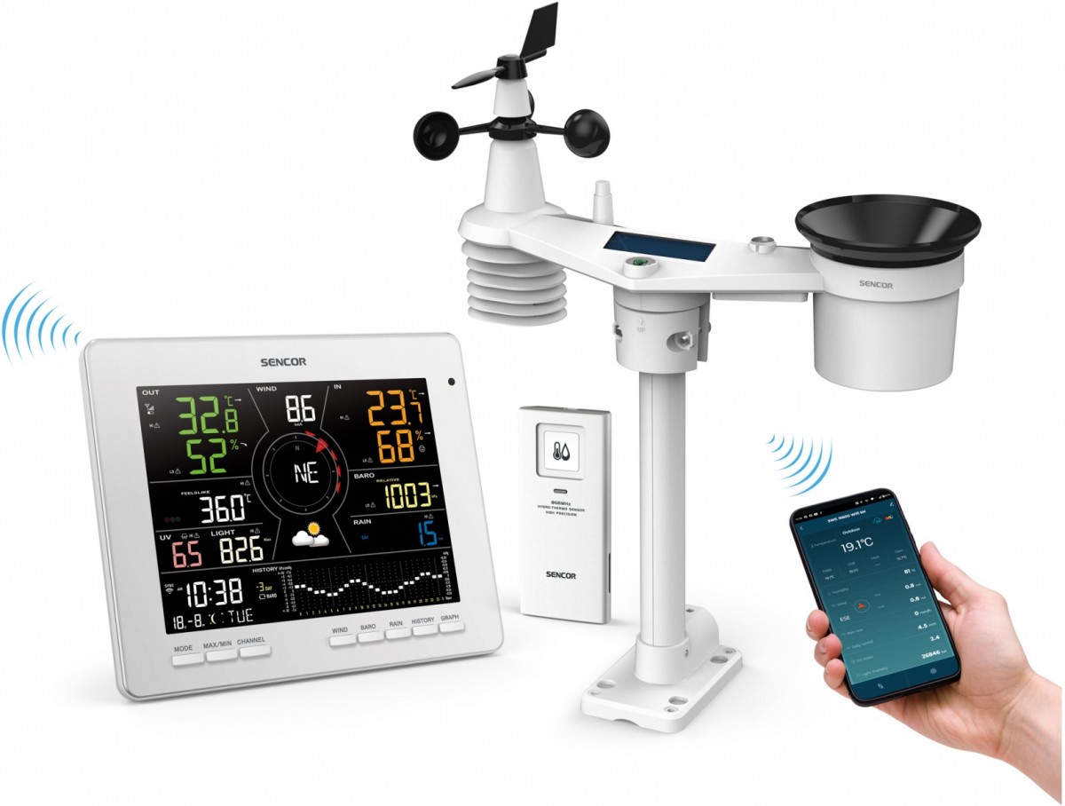 Weather station SWS 16600 WiFi 7 in 1 Weather station SWS 16600 WiFi 7 in 1