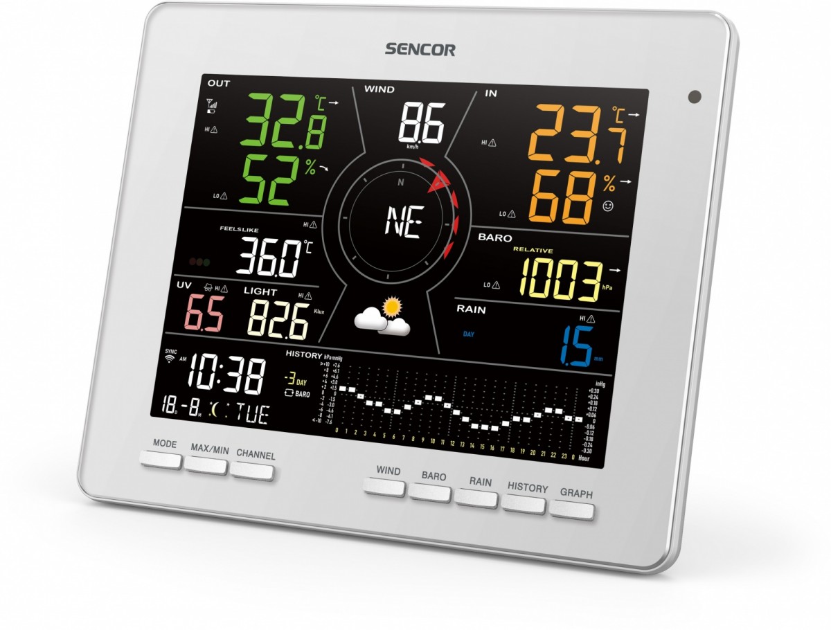 Weather station SWS 16600 WiFi 7 in 1 Weather station SWS 16600 WiFi 7 in 1