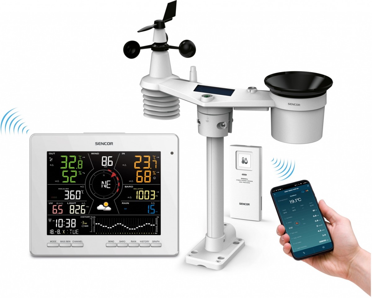 Weather station SWS 16600 WiFi 7 in 1 Weather station SWS 16600 WiFi 7 in 1