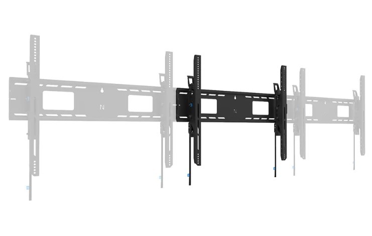 TV wall mount WL35-750BL18 heavy duty (XL, 125 kg, tiltable, tilt guard) TV wall mount WL35-750BL18 heavy duty (XL, 125 kg, tiltable, tilt guard)
