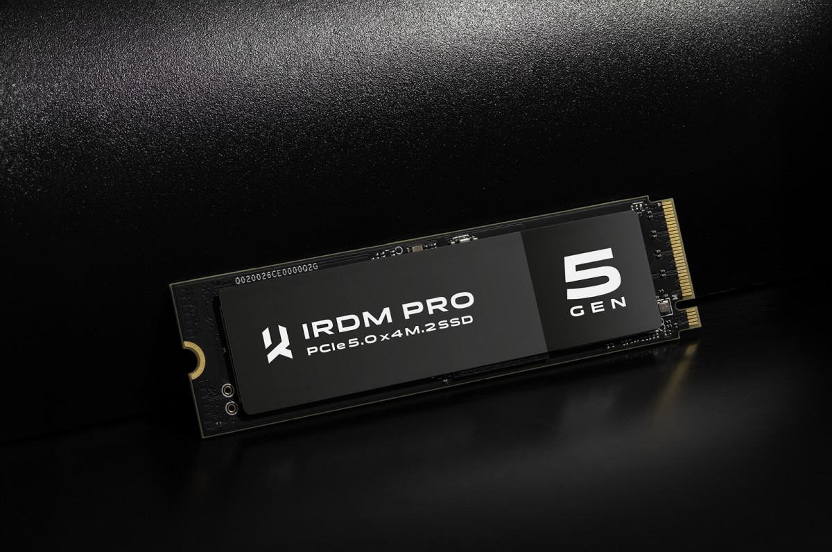 SSD IRDM PRO P54S Gen5 4TB 5x4 2280 12000/11000MB/s SSD IRDM PRO P54S Gen5 4TB 5x4 2280 12000/11000MB/s