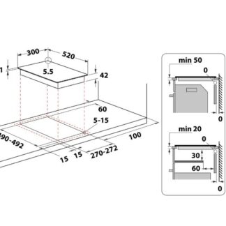 WRD6030B Ceramic Hob