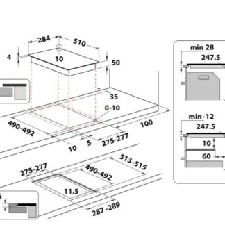 WSQ0530NE Induction Hob