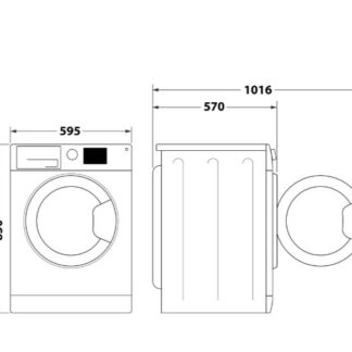 Washer-dryer FFWDB864489SVEE