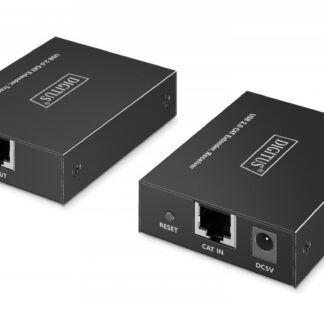 Category 6 UTP USB 2.0 Extender up to 150m, 4× USB-A up to 480 Mbps, 1× RJ45 (Gigabit Ethernet) - Kit (Receiver/Transmitter)