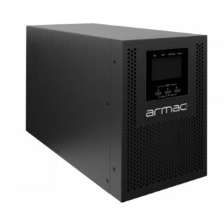 UPS On-Line Rack 1000VA - 8×IEC C13, USB-B, LCD, Metal Dust-Free Enclosure