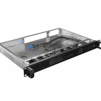 Lanberg SC01-3001-10B modular server chassis Rack (1U) 0 GB