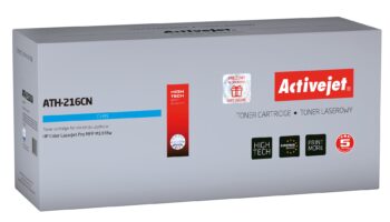 Activejet ATH-216CN Toner (replacement for HP 216A W2411A; Supreme; 850 pages; blue) with chip