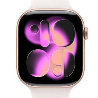 Watch Series 11 GPS 46mm Rose Gold Aluminium Case with Light Blush Sport Band - M/L