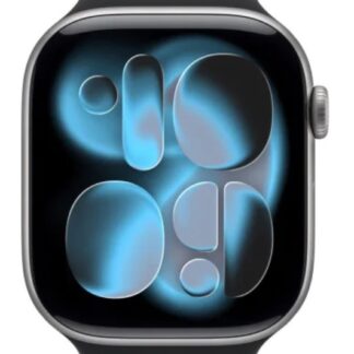 Watch Series 11 GPS+Cellular 46mm Space Grey Aluminium Case with Black Sport Band - S/M