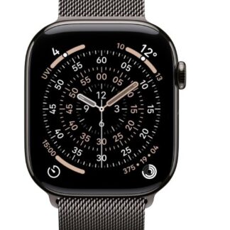 Watch Series 11 GPS + Cellular 46mm Slate Titanium Case with Slate Milanese Loop M/L