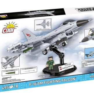Blocks F-16AM Fighting Falcon 495 pcs