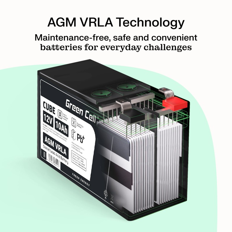 Battery AGM VRLA 12V 75Ah IP54 Battery AGM VRLA 12V 75Ah IP54