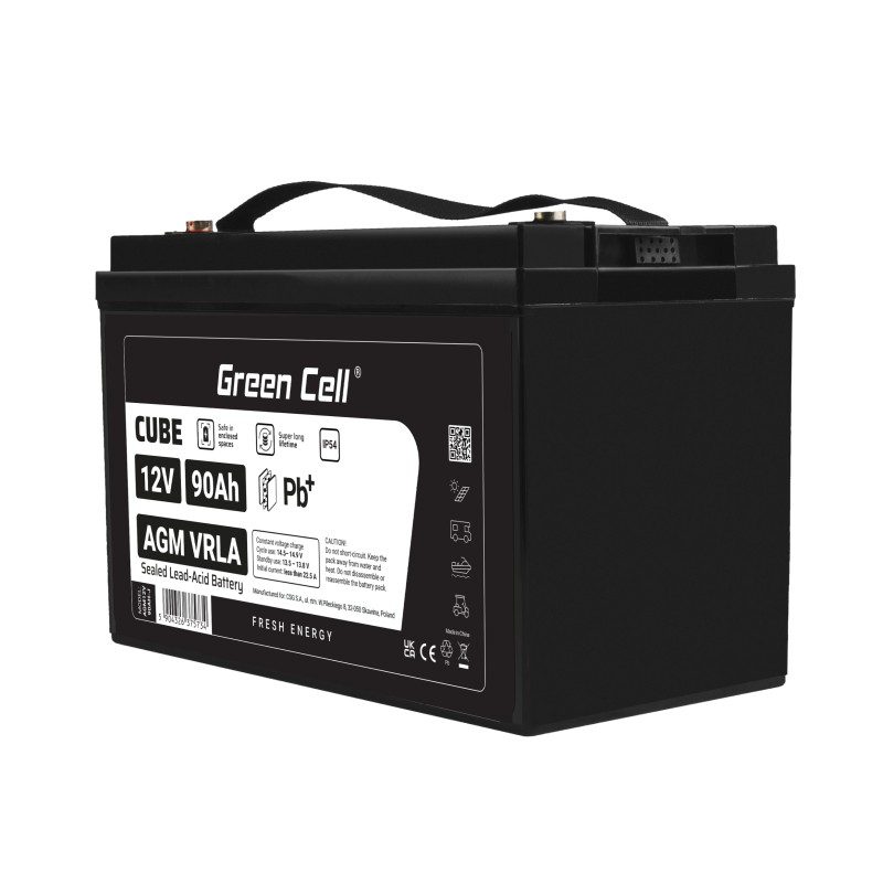 Battery AGM VRLA 12V 90Ah IP54 Battery AGM VRLA 12V 90Ah IP54