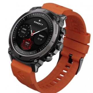 SMARTWATCH GARETT ATOM BLACK STEEL