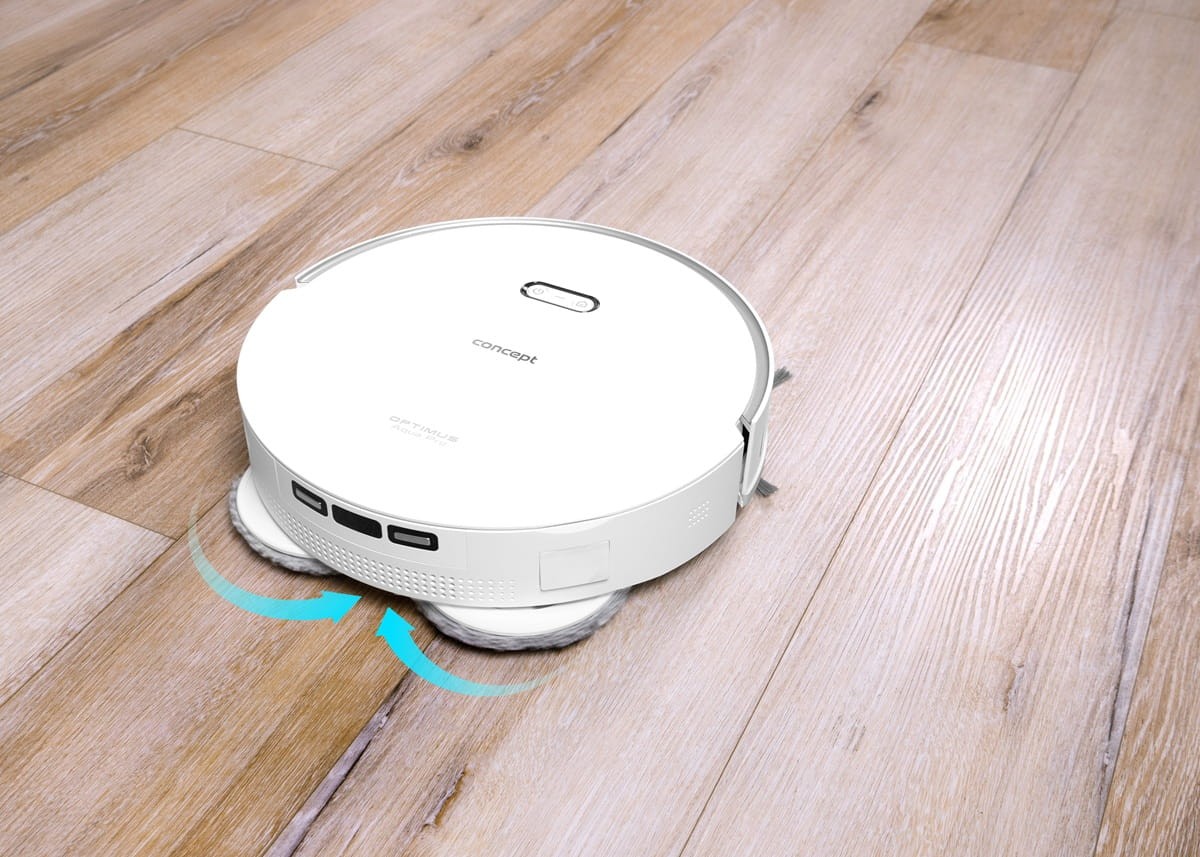 Robot vacuum cleaner 2in1 Optimus Aqua Pro VR4050 Robot vacuum cleaner 2in1 Optimus Aqua Pro VR4050