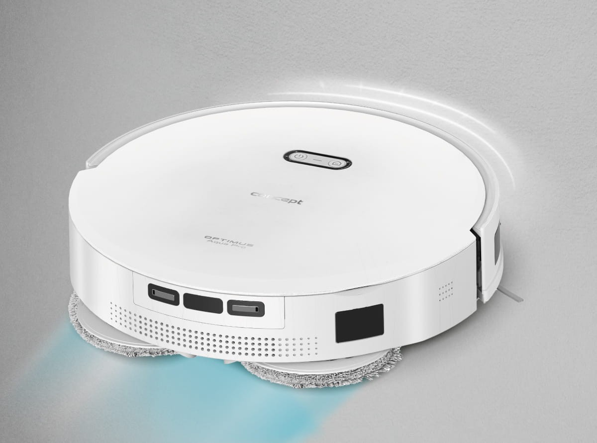 Robot vacuum cleaner 2in1 Optimus Aqua Pro VR4050 Robot vacuum cleaner 2in1 Optimus Aqua Pro VR4050