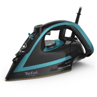 Tefal Puregliss FV8066 Dry & Steam iron Durilium AirGlide Autoclean soleplate 3000 W Black Blue Tefal Puregliss FV8066 Dry & Steam iron Durilium AirGlide Autoclean soleplate 3000 W Black Blue