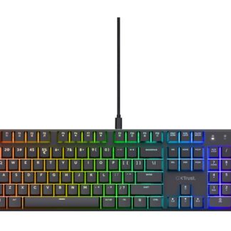 Trust GXT 866 TORIX keyboard Gaming USB QWERTY US International Black