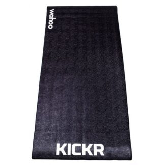 WahooFitness WFKICKRMAT antistatic floor mat Black Rubber