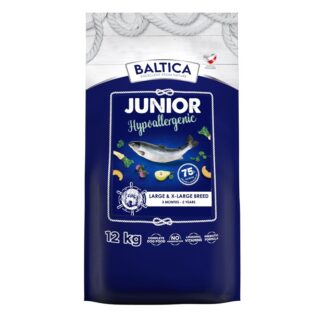 BALTICA Excellent Hypoallergenic Junior L/XL Salmon - dry dog food - 12kg