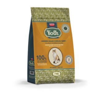 FOLK Masurian-style rabbit and roe deer stew with beets and cranberries - dry cat food - 7kg