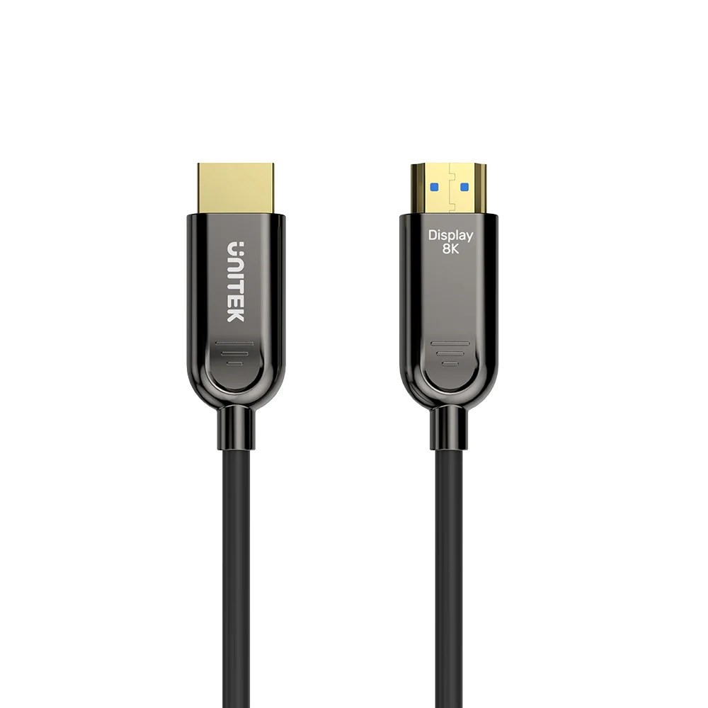 Optical cable HDMI 2.1 AOC Unitek C11085GY01-10M Optical cable HDMI 2.1 AOC Unitek C11085GY01-10M