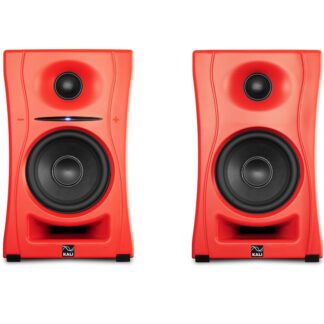 Kali Audio LP-UNF-R - a pair of Bluetooth monitor speakers (red)